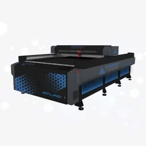Atlas 4'x8' 150W Flatbed CO2 Industrial Laser Cutting and Engraving System with Double Work Platform