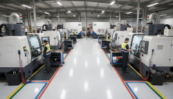 Planning a CNC Shop Layout for Efficiency, Safety, and Growth