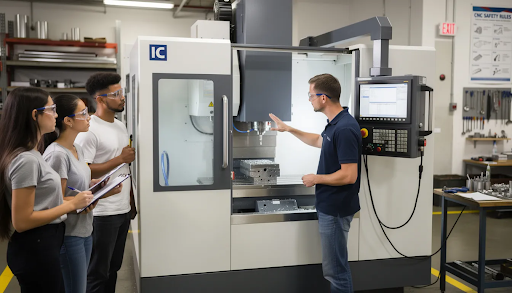 Teaching CNC Safety Without Overwhelming Students