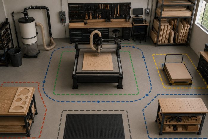 Shop Layout Considerations Around Your CNC