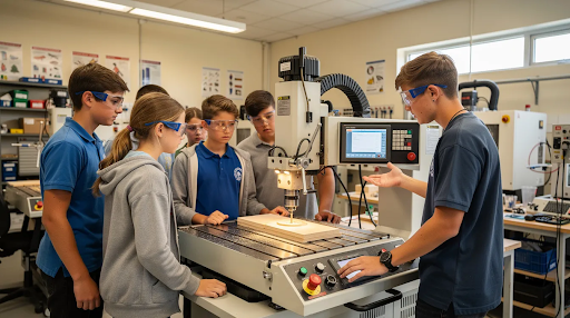Benchtop CNC Routers in Education and Maker Spaces